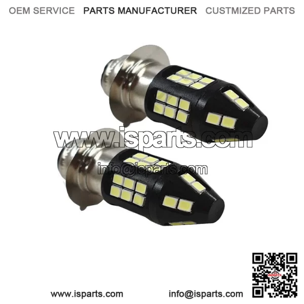 For Suzuki LTZ 400 Z400 QUADSPORT 2003?C2008 - 8000K LED HeadLight Bulb Blue H6M - Image 2
