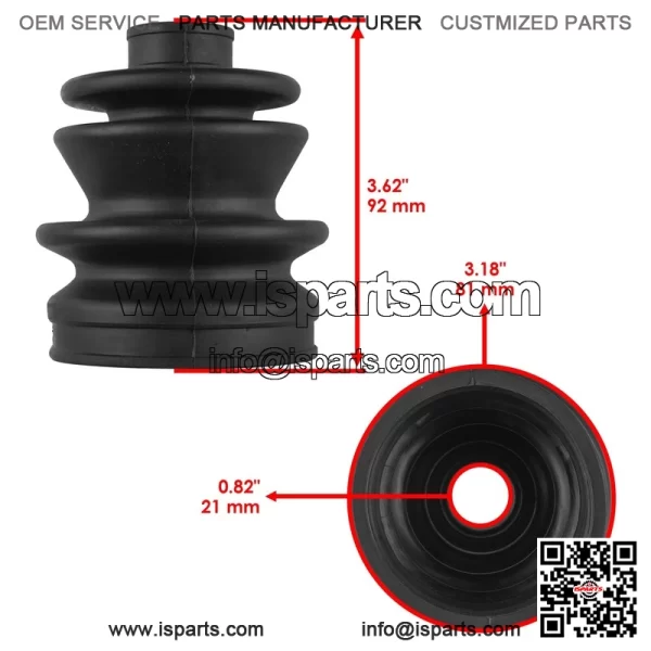 Rear Axle Inner CV Boot Kit For Yamaha Grizzly YFM700 EPS XT-R 2022-25 - Image 2