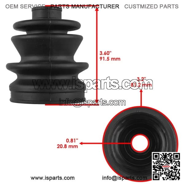 Rear Axle Inner Outer Boot Kit For Yamaha Kodiak 700 YFM700 EPS 2022-25 - Image 2