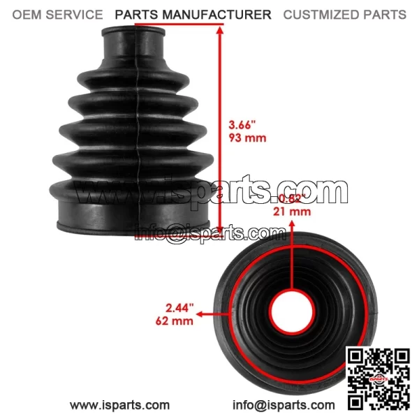 Honda Foreman 500 TRX520FA FM 2020-2025 Rear Axle Inner CV Boot Kit - Image 2