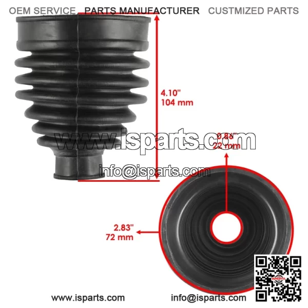 Polaris Ranger EV Fullsize 2023-2024 Rear Axle Outer CV Boot Kit - Image 2