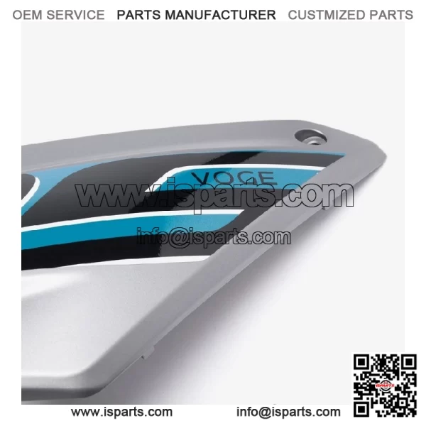 Right Fuel Tank Panel Blue for Loncin LX650-2C,Voge 650DSX Euro 5 LX650-2C-E5 - Image 3