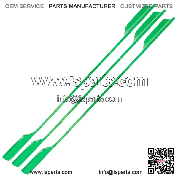 60" Deck Medium-Lift Blades for Dixie Chopper Classic 2550 2750 / 30227-60H - Image 5