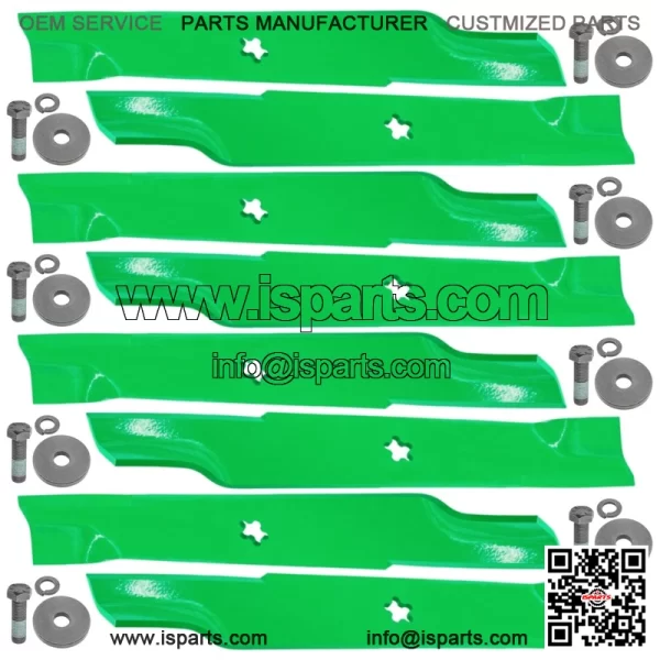 532126338 532138496 532850857 36" Deck Blade with Bolt For Husqvarna Jonsered - Image 4