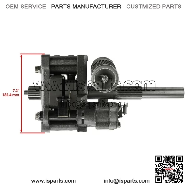 3701159M9 Hydraulic Pump & Pin For Massey Ferguson 362 365 375 390 390T 393 396 - Image 2