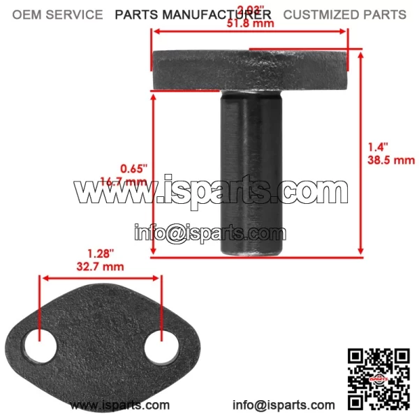 1684583M92 180905M1 Hydraulic Lift Pump & Pin For Massey Ferguson 135 - Image 4
