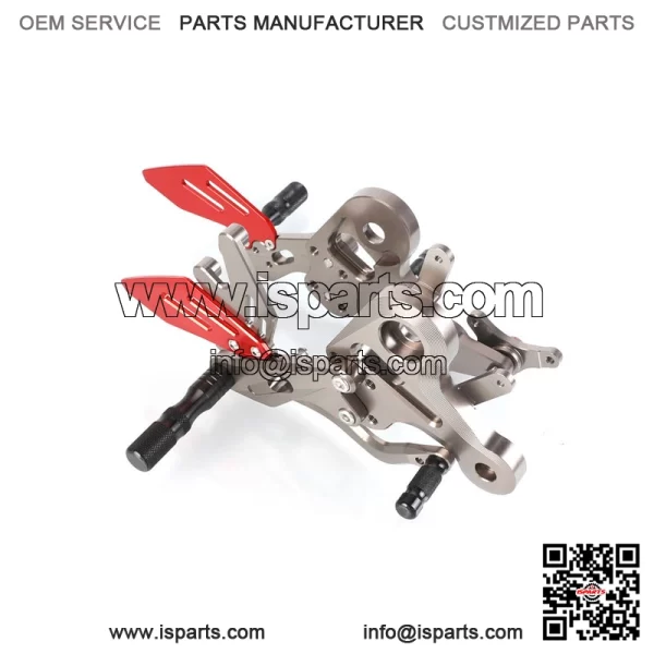 Motorcycle Rearsets Footrest Footpegs For CFMOTO 450SR 2022-2023 450SS 2023-2024