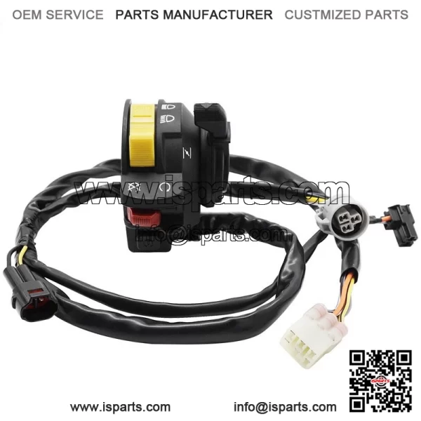 Left Handle Start Stop Switch Headlight for Suzuki Quadsport Z400 LTZ400 2003-04 - Image 2