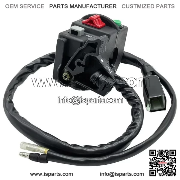 Left Handlebar Switch Start Stop Headlight for Kawasaki Prairie 300 360 400 KVF - Image 4