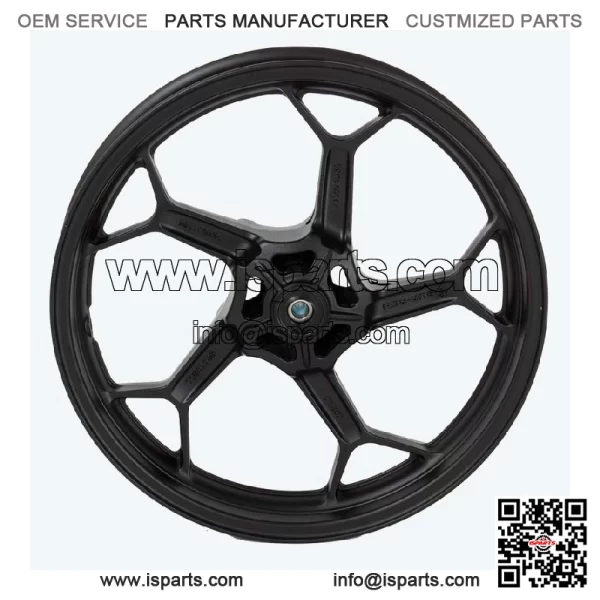 Front Wheel Black for Loncin LX6000D-A,Voge ER10 Euro 5 LX6000D-A-E5 CMPO Wheel