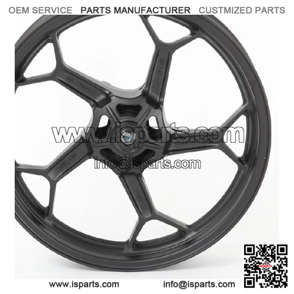 Front Wheel Black for Loncin LX6000D-A,Voge ER10 Euro 5 LX6000D-A-E5 CMPO Wheel - Image 2