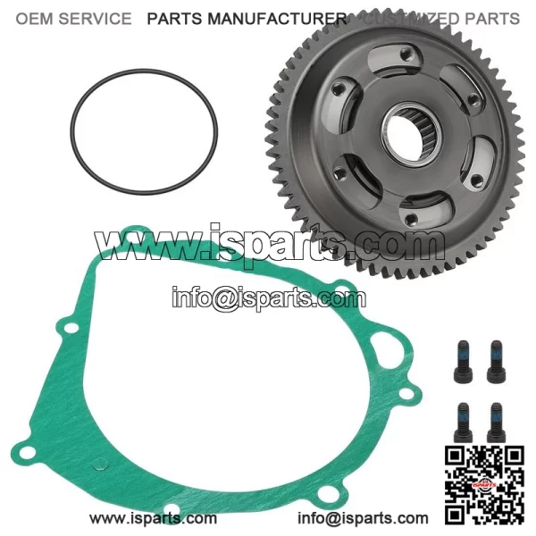 STARTER CLUTCH Gear w/Gasket Kit For SUZUKI 03-14 LTZ400 QUADSPORT 12600-29810 - Image 4