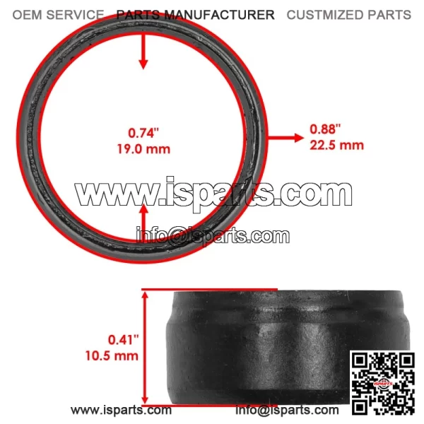 44615-HP5-600 Front Wheel Hub For Honda Rancher 420 TRX420 2007-2013 Left/Right - Image 3
