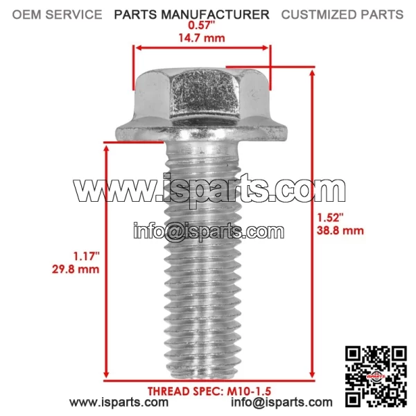 19M7786  M85516 Nut & Bolts for John Deere 3038R 3045R GT235E L2048 SX95 - Image 2