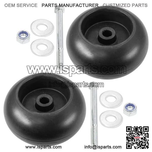 Hustler XR7/XR-7 Super Mower Deck Wheels w/Bolt Kit - 788166 788166P 031997 - Image 3