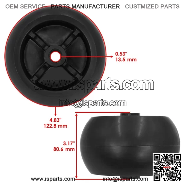 Hustler Fastrak 48"/54"/60" Deck Mower Wheel - 604780 602339 781567 - Image 2