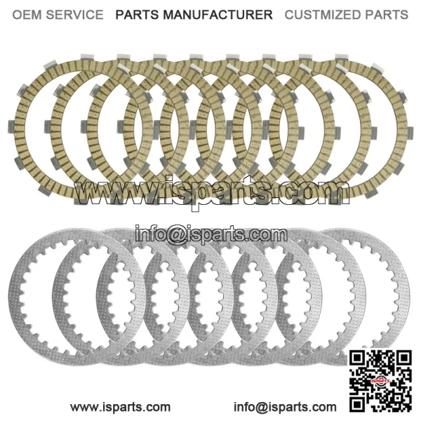 Clutch Friction and Steel Plates for Suzuki RM250 1996-2005 - Image 4