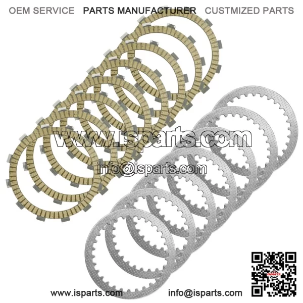 Clutch Friction and Steel Plates for Suzuki RM250 1996-2005 - Image 5