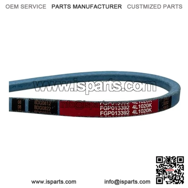 Travel drive V-belt