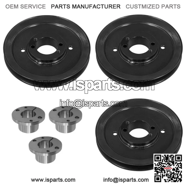 Scag Turf Tiger SMT52/SMT61 61" Deck Spindle Pulley & Hub - 482745 48753 48926 - Image 4