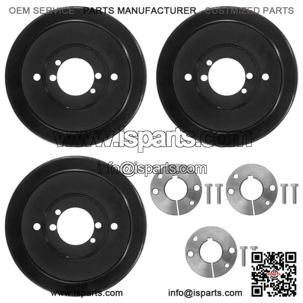 Scag Turf Tiger SMT52/SMT61 61" Deck Spindle Pulley & Hub - 482745 48753 48926 - Image 5