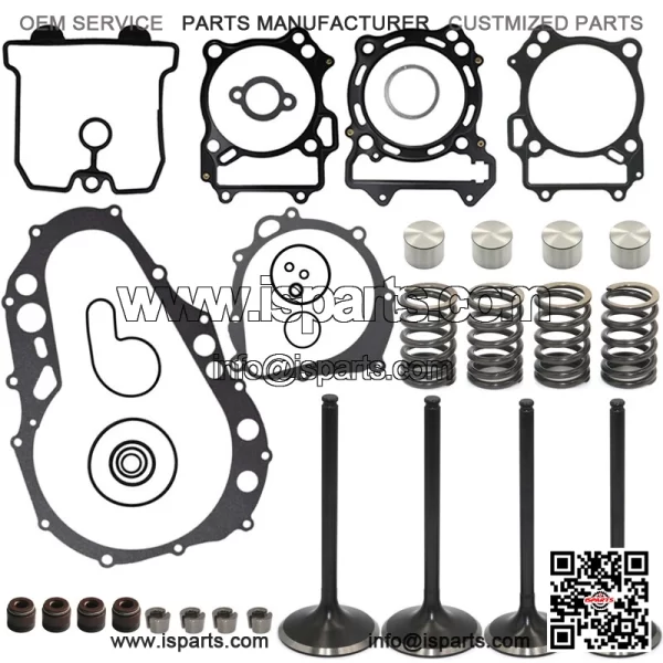 Intake Exhaust Valve Kit Set For Suzuki LT-Z400 Quadsport Z400 LTZ 400 2003-2008 - Image 2