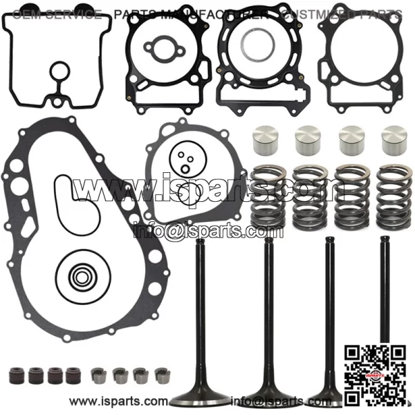 Intake Exhaust Valve Kit Set For Suzuki LT-Z400 Quadsport Z400 LTZ 400 2003-2008 - Image 3