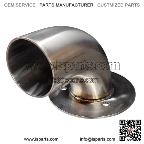 CF-MOTO C-FORCE PERFORMANCE STAINLESS 90?? BEND EXHAUST TIP.   CFMOTO CFORCE - Image 2