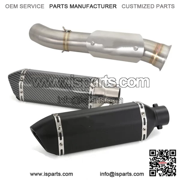 For CF-Moto Ibex 800 T/S 2022-2024 Slip on System Exhaust Mid Tail Pipe Muffler