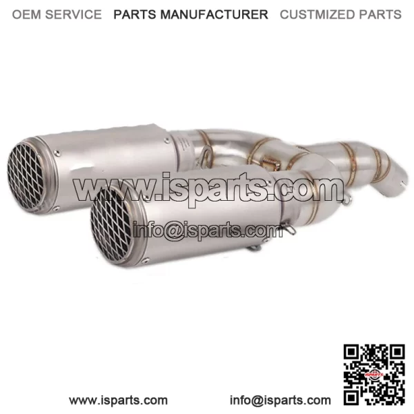 Slip On For CFMOTO Papio 125 XO-1 XO-2 XO Baboon Motorcycle Exhaust 2 Muffler