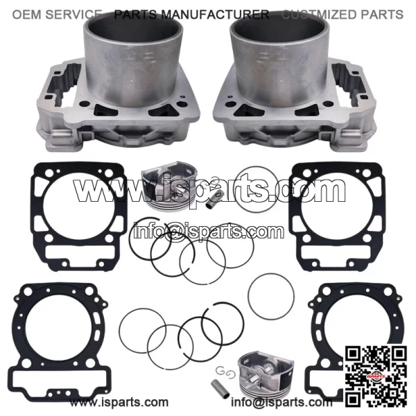 CFMoto 800CC Cylinder Piston I&II Gasket Kit 800HO 550 Z8 UForce U8 ZForce - Image 2
