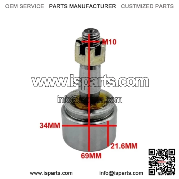 Ball Joints Ball Joint Stud for Linhai 200 260 300 400 ATV Quad 20512 - Image 2