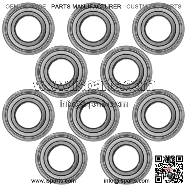 CS203ASSY RA100RR7E8728 RA100RR7 103-2477 Both Sides Shield Ball Bearings - Image 4