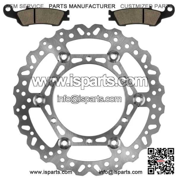 Yamaha WR250F 2022-2025/WR450F 2021-2025 Front Brake Disc & Pads Set - Image 4