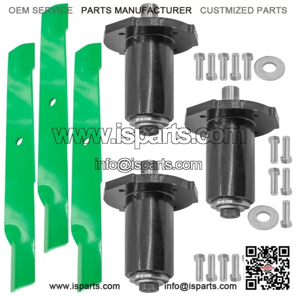 60" Deck Spindle & 20.5" Medium-Lift Blade Kit for Gravely ZT60 PM200 Pro-Master - Image 5