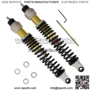 Pair Shock Absorbers Rear Adjustable Vespa GTS 300 Ie Super 2015