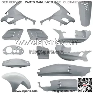 77366002 Set Fairings Plastic White Gilera Runner 50 125 180 200 Fx / Fxr /VX /