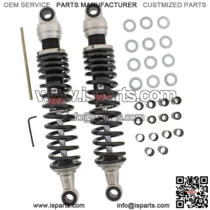 Pair Shock Absorbers Rear Adjustable for Honda CB 500 S Sport 1998