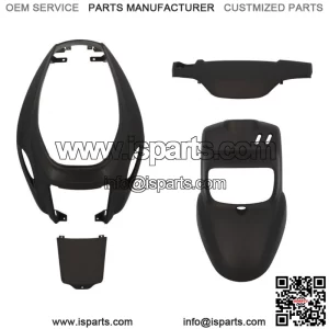 Set Fairings 4 Pieces Original Line Matte Black MBK Booster For Yamaha BW'S 50