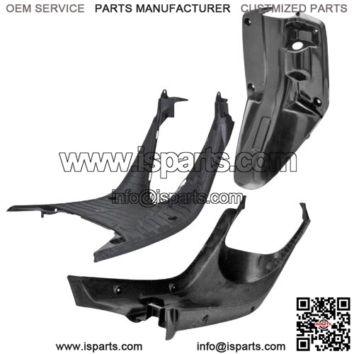 Foot Board under Raised Leg Pads Black Neutral MBK Booster Yamaha BW'S 50