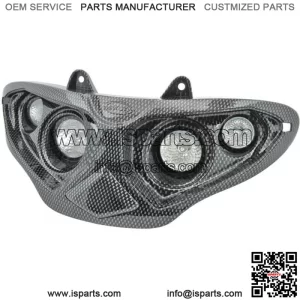 Mask Light 4 Lights Halogens Carbon Look Gilera 180 Runner Sp 1999-2002