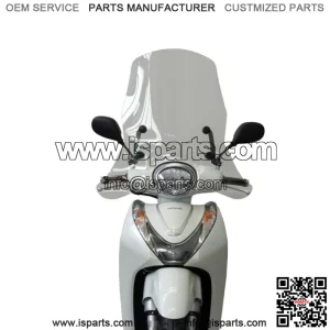 Windscreen Locksmiths Clear Top High for Honda 125 Sh Mode 2021-2021