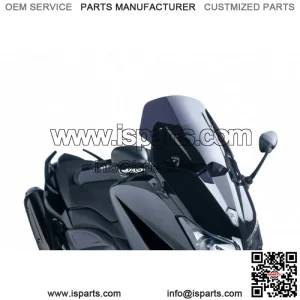 Puig V-Tech Line Sport Windscreen for Yamaha Tmax 530 - Smoke Dark (6036F)