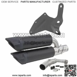 REMUS 43028B Silencer Dual Flow Homologated Piaggio 300 Vespa GTS 2011-2016