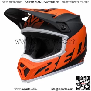 Helmet Motocross BELL MX-9 MIPS Disrupt Matte Black Orange