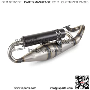 Silencer Pro Replica MK2 Black Malaguti 50 F12 Phantom Air 1994-2008