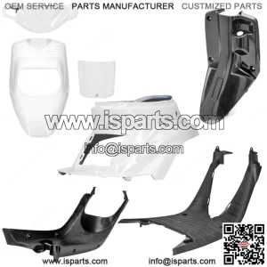 Set Fairing Fairings Yamaha BW'S MBK Booster Spirit 50 2T 91>03 White