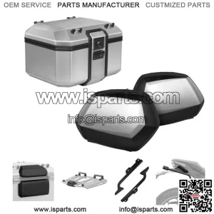 Set Topcase TR48 Earth + Suitcases SH35 For Yamaha 700 Tracer 2016-2020