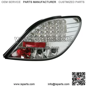 08839 Pair Lights Rear LED Peugeot 207 (5/06 >) Chrome 1pz