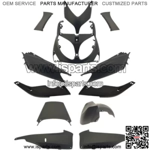 Set Fairings Complete Matte Black MBL2 T-Max 500 2005